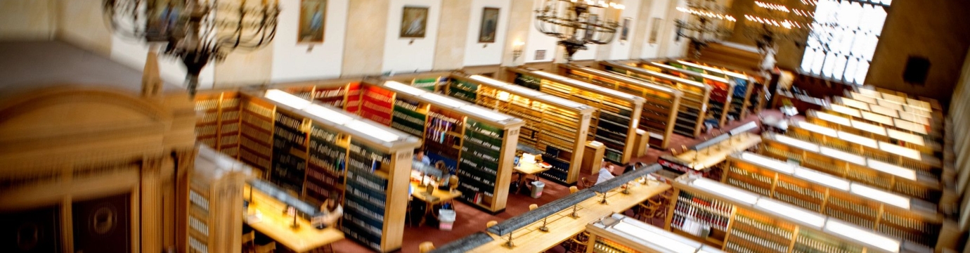 aerial view of law library