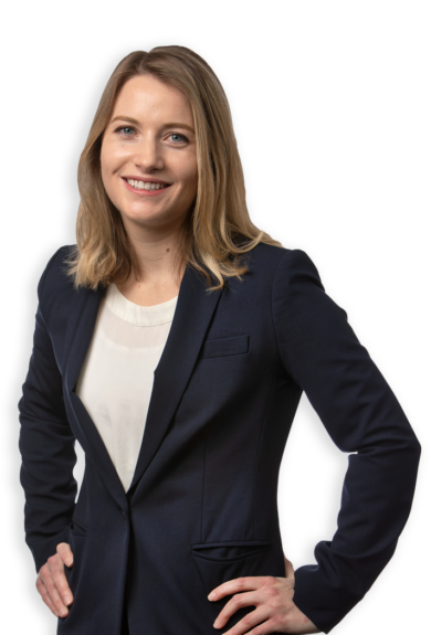 silhouetted image of Kristina Hurley