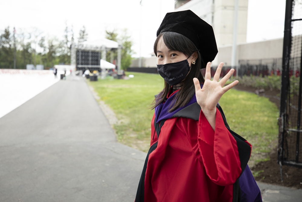 2021 Cornell Law School graduation