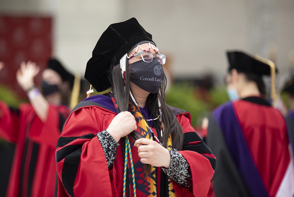 2021 Cornell Law School graduation