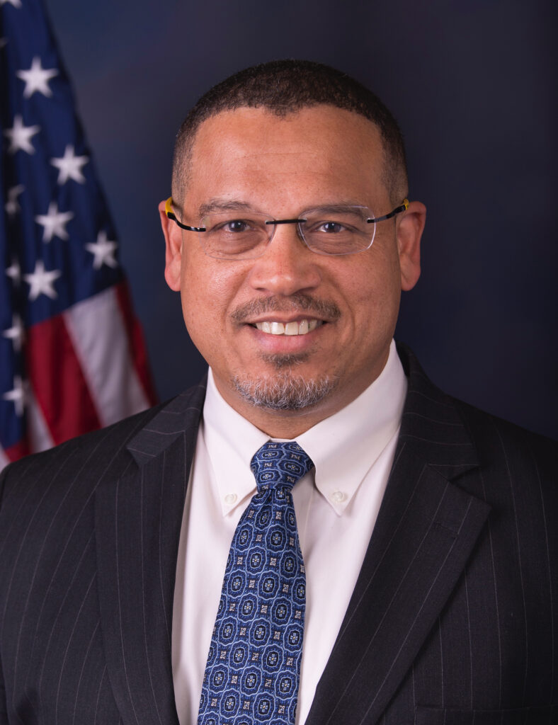 Headshot of Keith Ellison