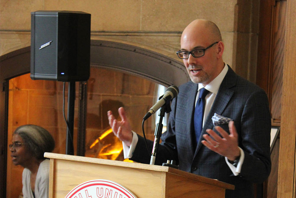 Dean Jens Ohlin speaking