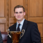 Cameron Misner ’24 and Jack Ligon ’24 Win 2023 Cuccia Cup- picture of them holding cups