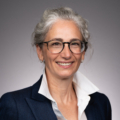 Alexandra Lahav on gray background.