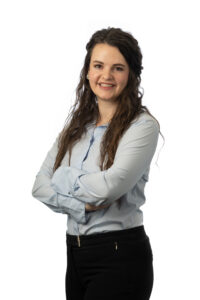 Michelle du Plessis headshot against white background