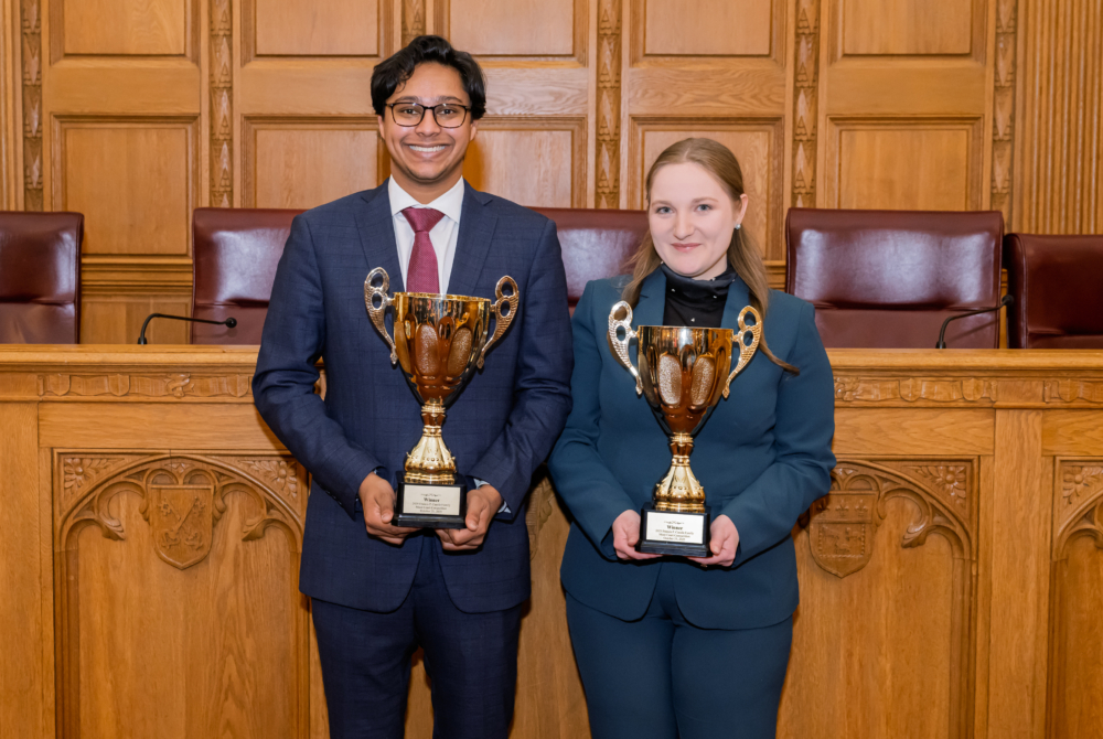 Sahil Venkatesan ’27 and Paige Hoss ’27