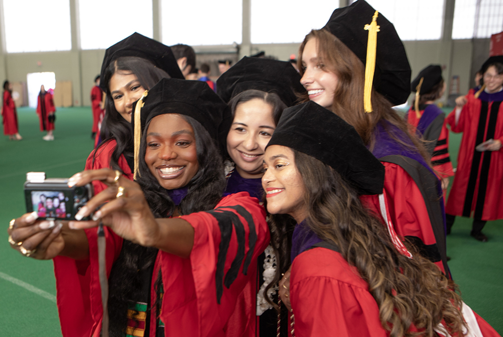 Group of graduates.