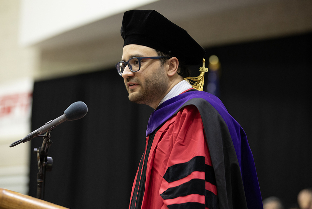 Caio Henrique Soares, r LL.M. Speaker for the Class of 2026.