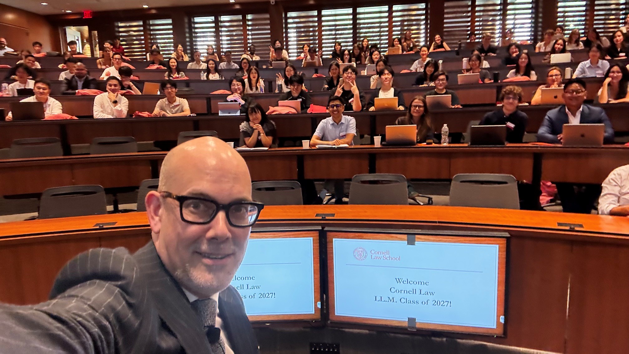 Jens Ohlin LLM selfie